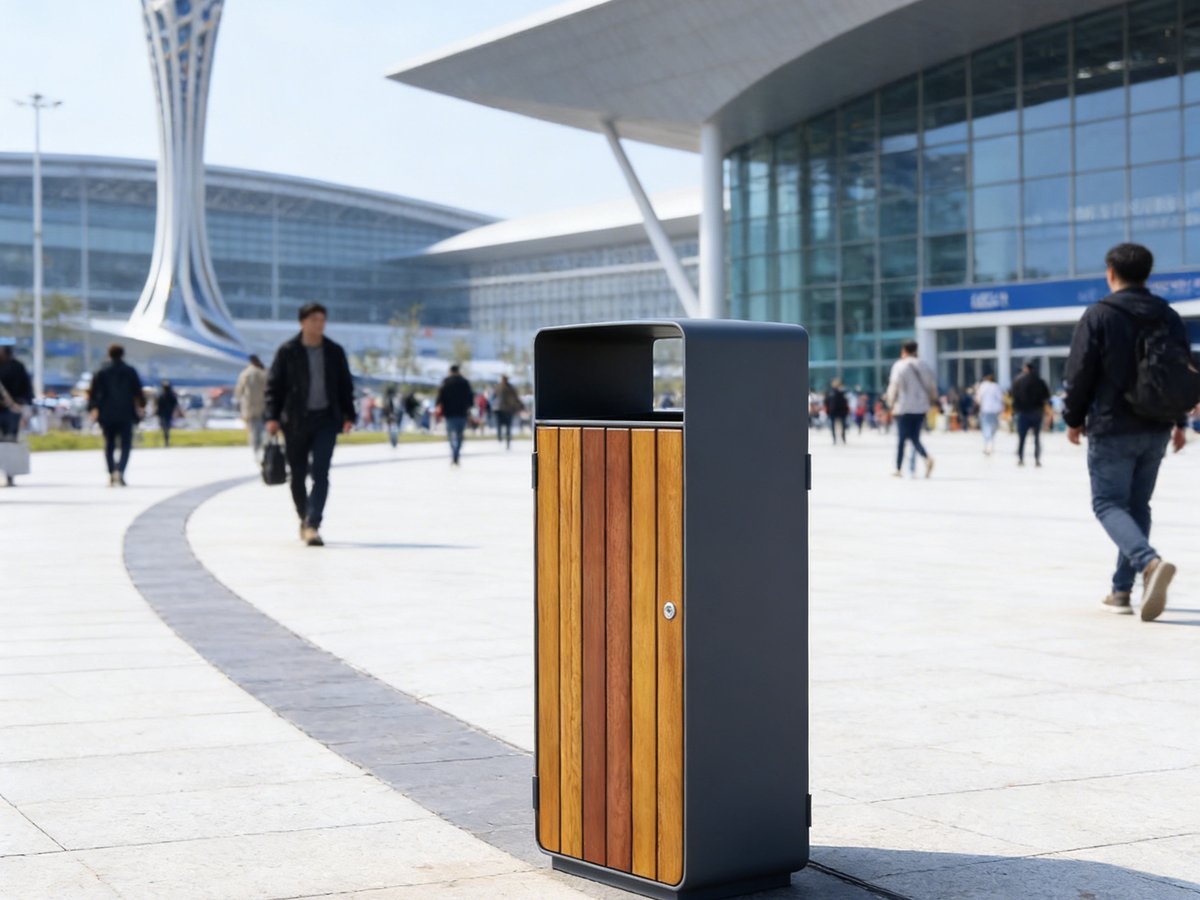 Steelwood Single Litter Bin